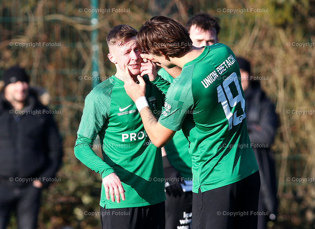 A_LUI_190125_28 | SPORT FUSSBALL TESTSPIEL ASKOE OEDT -UNION PROCORN DIETACH 18.01.2025 IM BILD : ALEKSANDAR VASILEVIC UND LUKA VALENTIC (BEIDE DIETACH) FOTO:FOTOLUI