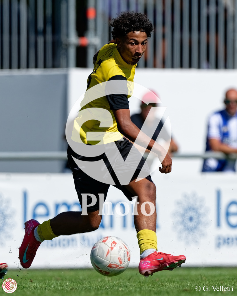 GenevaCup 5-6 - FC Basel v Meyrin FC | during the GenevaCup 5-6 match between FC Basel and Meyrin FC at Stade des Arberes in Meyrin, Switzerland