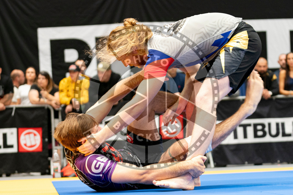 20230916PBB1094 | Fighters compete during the grappling tournement ADCC Trials (European, Middle East and African Championship) in Warsaw, Poland, on September 16, 2023.