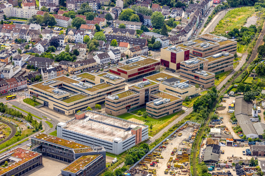 Muelheim240703187 | Luftbild, Hochschule Ruhr West - Campus Mülheim, Broich, Mülheim an der Ruhr, Ruhrgebiet, Nordrhein-Westfalen, Deutschland