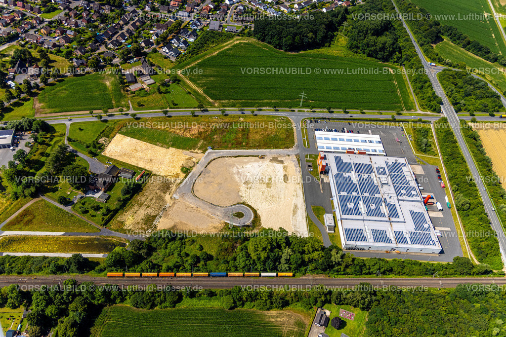 Hamm240705919 | Luftbild, Handelshof Hamm Großhandels-Supermarkt an der Römerstraße, Baufläche, Bockum-Hövel, Hamm, Ruhrgebiet, Nordrhein-Westfalen, Deutschland