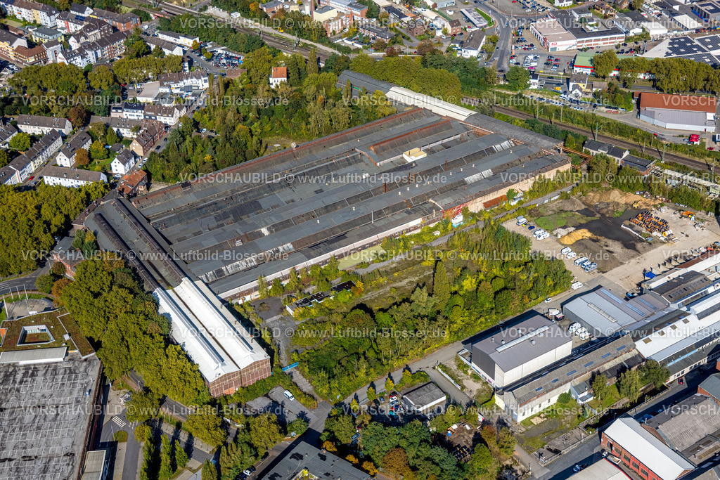 Dinslaken241008949 | Luftbild, MCS Werksgelände an der Thyssenstraße und Kantstraße, Dinslaken, Ruhrgebiet, Nordrhein-Westfalen, Deutschland