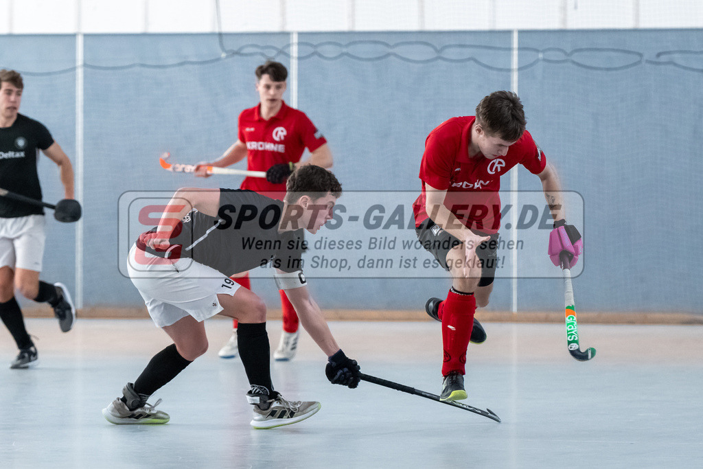 HK_20250202_102397 | 2. Bundesliga Halle Herren Club Raffelberg - Schwarz Weiss Köln am 2.2.2025 Halle am Raffelberg, Duisburg ,