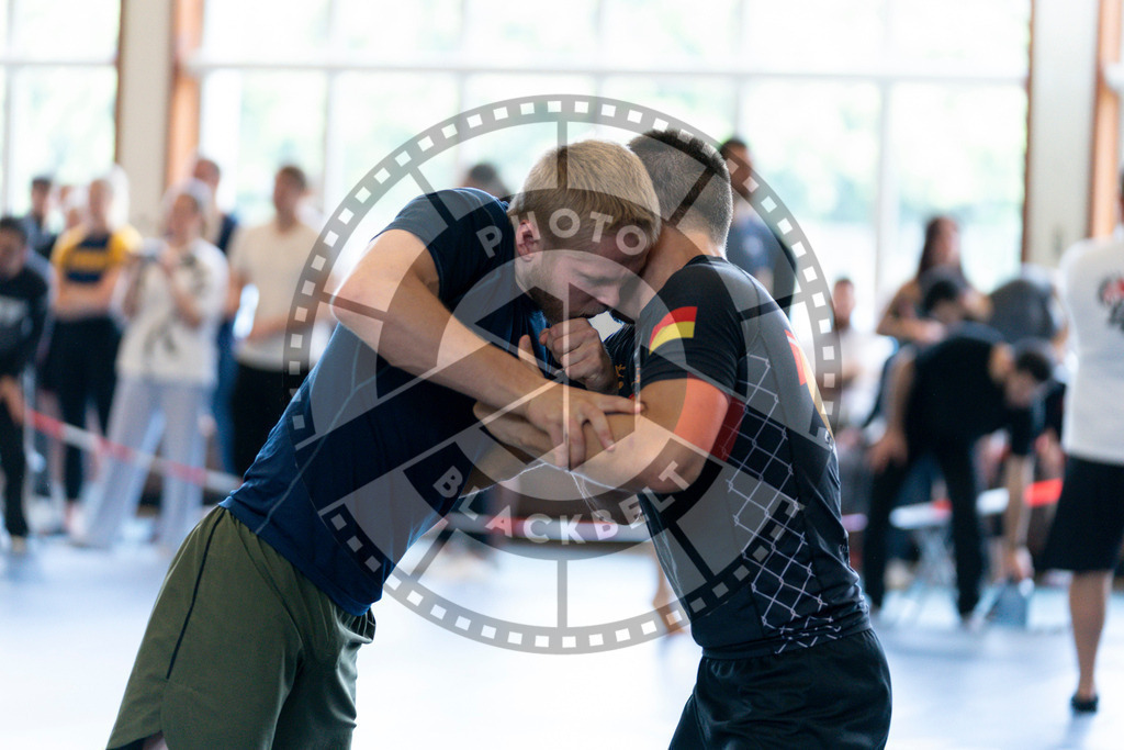 20240608PBB03001 | Fighters compete during the ILLCS VII summer edition luta livre competition in Hannover, Germany, on June 8, 2024.