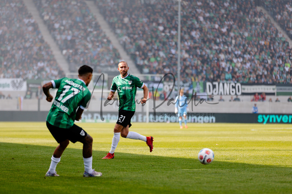 2. Bundesliga, Saison 2025/26, 5. Spieltag : SC Preußen Münster - Fortuna Düsseldorf | Münster, 14.09.2025: 2. Bundesliga, 5. Spieltag, SC Preußen Münster gegen Fortuna Düsseldorf im LVM-Preußenstadion in Münster. Foto: sportfotografie.ms | Markus Paletta - Realisiert mit Pictrs.com