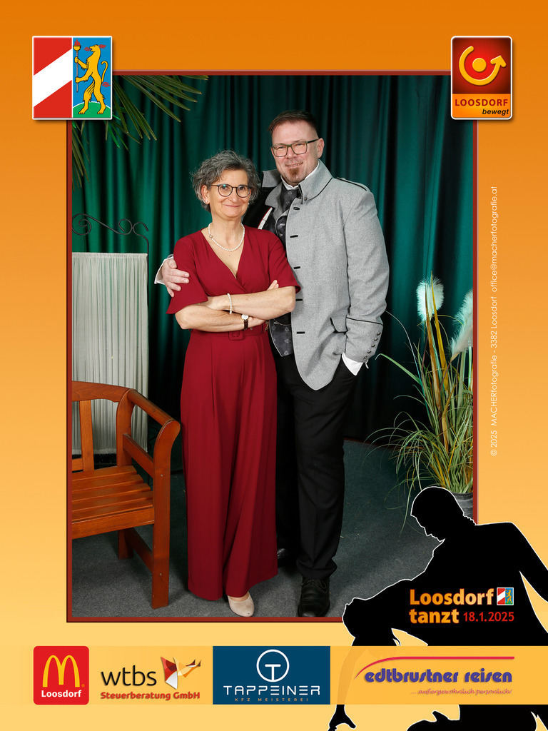 LoosdorfTanzt25_9074 | Ballfotografie - Loosdorf tanzt am 18.01.2025 in der Losensteinhalle LOOSDORF. Vielen Dank den Sponsoren:Edtbrustner Reisen /wtbs Steuerberatung /Autohaus Tappeiner/McDonalds Loosdorf