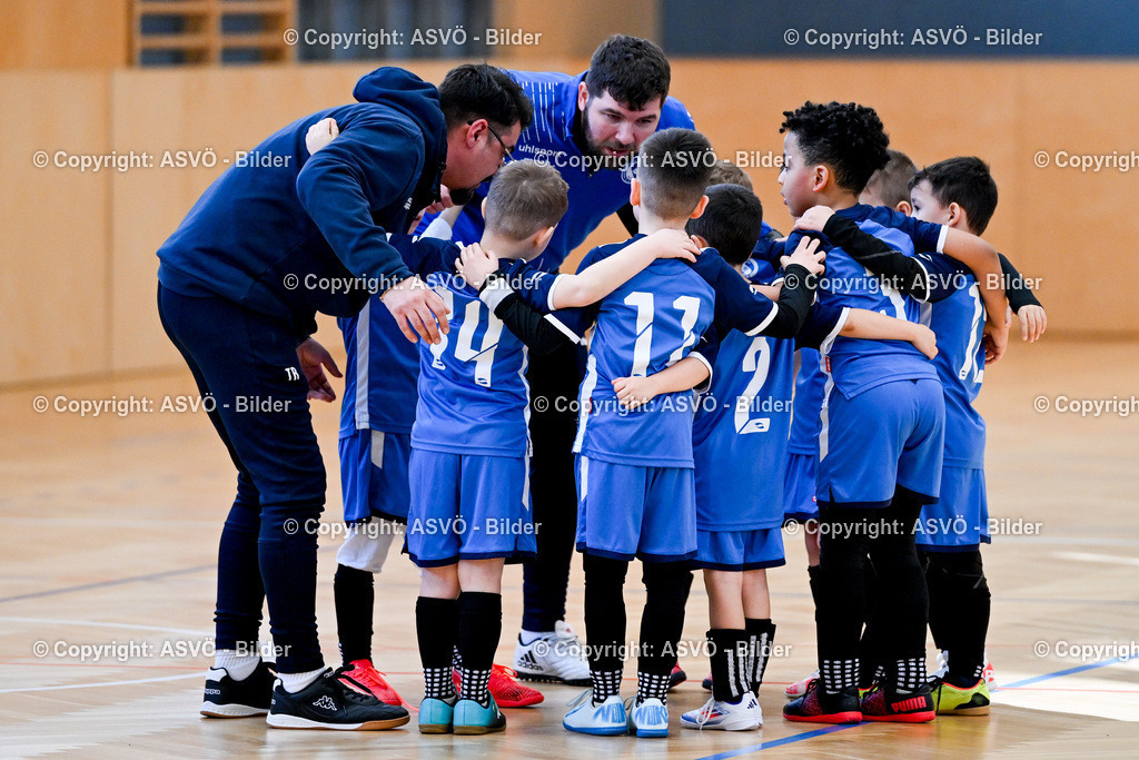 ASVÖ_ Fussballturnier SV Gallneukirchen_ 08.02.2025-103 | 08.02.2025, Gallneukirchen, AUT, ASVÖ, Fussball Nachwuchs Hallenturnier 2025, SV Gallneukirchen im Bild Teilnehmer U 7©Harald Dostal / fodo.media - Realisiert mit Pictrs.com