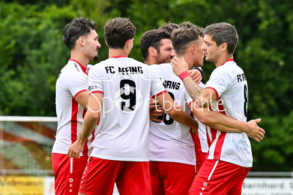 BC Adelzhausen - FC Affing | Jubel nach 0-1 / Affing 33