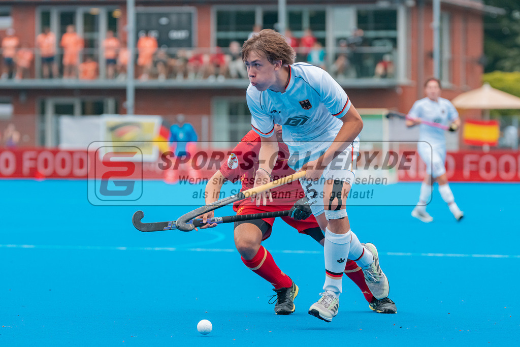 HK_20230715_102454 | Euro Hockey MU18 SF2 Spain vs Germany Championship Girls & Boys am 15.7.2023 CHTC , Krefeld ,