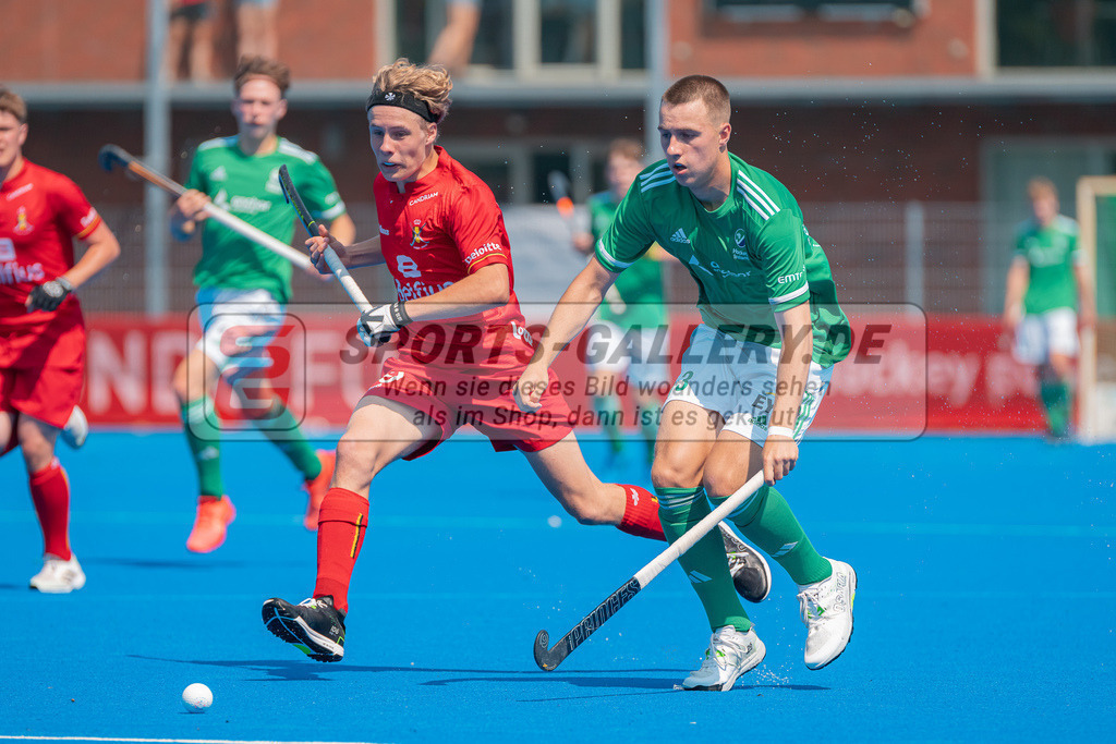 HK_20230709_100053 | Euro Hockey MU18 Belgium - Ireland Championship Girls &amp; Boys am 9.7.2023 CHTC , Krefeld ,