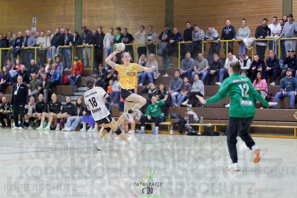 Frauen Oberliga Mitte (HHV); HSG Eibelshausen/Ewersbach - HSG Linden | Frauen Oberliga Mitte (HHV); HSG Eibelshausen/Ewersbach - HSG Linden am 15.11.2025 in Eibelshausen (Holderberghalle)Photo © 2025 - Jörg Heinrich - Realisiert mit Pictrs.com