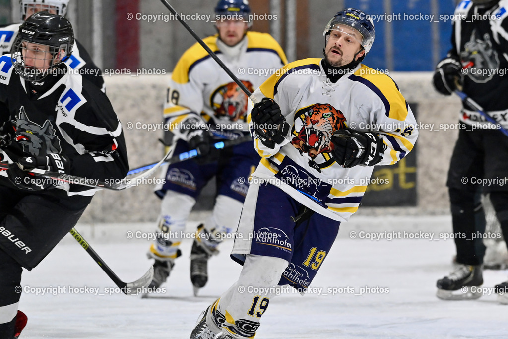 EC Tigers Paternion vs. Tarco Wölfe II | #19 Kampitsch Lukas EC Tigers Paternion, EC Tigers Paternion vs. Tarco Wölfe II, EC Tigers Paternion vs. Tarco Wölfe II am 19.12.2024 in Spittal an der Drau (Eissportzentrum Spittal), Austria, (Photo by Bernd Stefan)