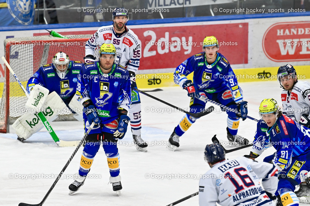 EC IDM Wärmepumpen VSV vs. Hydro Fehervar AV19 14.2.2023 | #28 Joslin Derek, #91 Wetzl Niklas, #55 Sarauer Andrew, #1 Lamoureux Jean Philippe