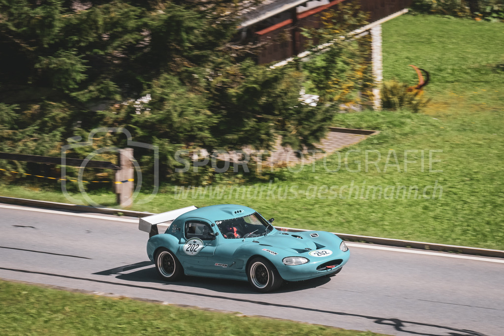 21. Arosa ClassicCar 2025 - 6. =September= 2025 | Pino Zünd aus Imperia (ITA) in einem Ginetta CTC aus dem Jahre 1983 mit Startnummer 202 am Arosa ClassicCar 2025 in der Kategorie Classic Trophy..@arosaclassiccar, @arosa.official, #arosaclassiccar, #arosa, #76curves, #classiccarBild: Sportfotografie Markus Aeschimann | www.markus-aeschimann.ch - Realisiert mit Pictrs.com