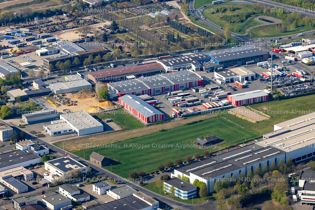 Luftbilder Nettetal-0007 | Luftaufnahme Gewerbegebiet in Nettetal im Bundesland Nordrhein-Westfalen, Deutschland - Realisiert mit Pictrs.com