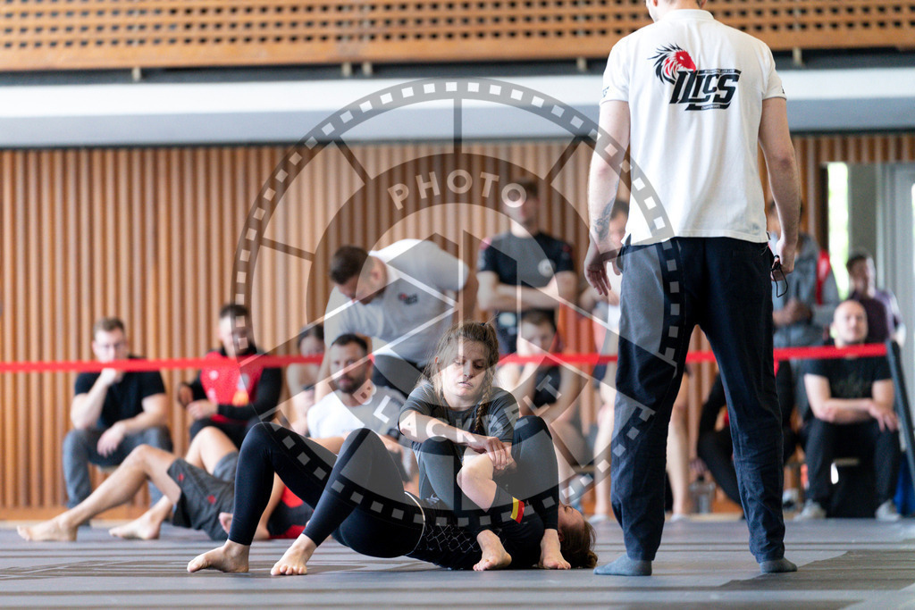 20240608PBB03447 | Fighters compete during the ILLCS VII summer edition luta livre competition in Hannover, Germany, on June 8, 2024.