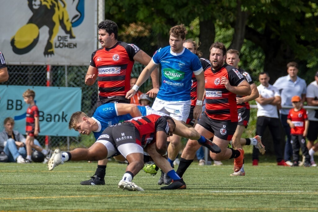 Heidelberg, 15.06.2024, Rugby 1. Bundesliga, Saison 2023/24, Finale um die deutsche Meisterschaft: SC Frankfurt 1880 gegen SC Neuenheim | Heidelberg, 15.06.2024, Rugby 1. Bundesliga, Saison 2023/24, Finale um die deutsche Meisterschaft: SC Frankfurt 1880 gegen SC Neuenheim - Realisiert mit Pictrs.com