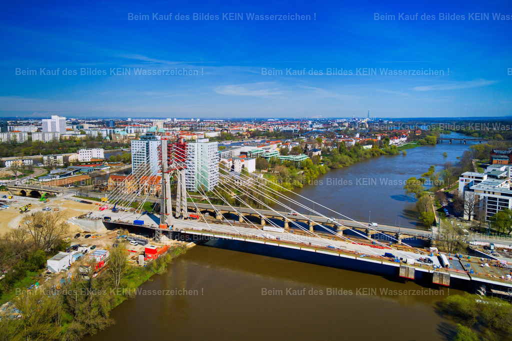 Magdeburg Pylonbrücke über Alte Elbe und Zollbrücke-0026 | Strombrückenersatzneubau über die alte Elbe - Baustelle - Realisiert mit Pictrs.com