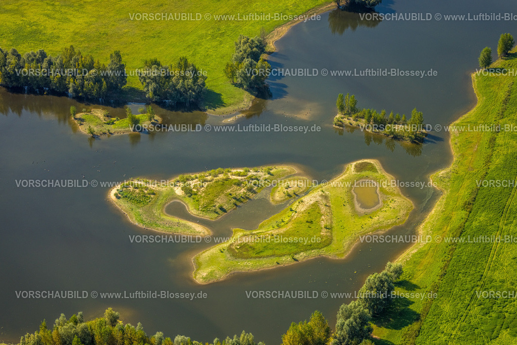 Wesel240805897Lippemuendung300dpi | Luftbild, Lipperenaturierung, Lippemündung in den Rhein, B58n Südumgehung, Lippeverlauf, Fluss Lippe, Lippeverband, , Wesel, Ruhrgebiet, Nordrhein-Westfalen, Deutschland