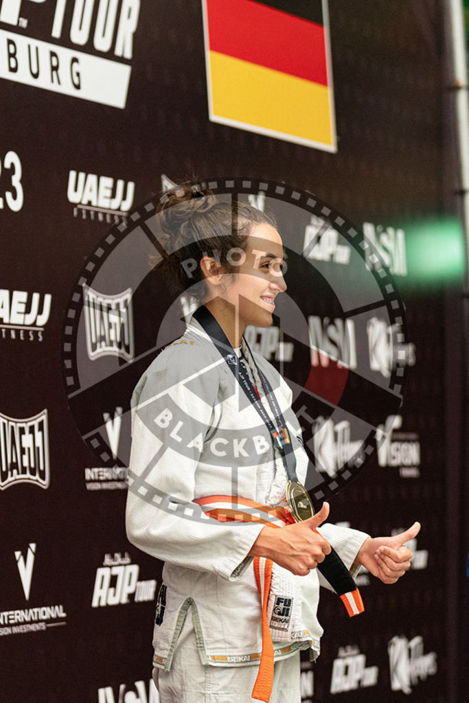 20230826PBB51890 | Fighters compete during the AJP INTLPRO BJJ and grappling competition in Hamburg, Germany, on August 26 2023.