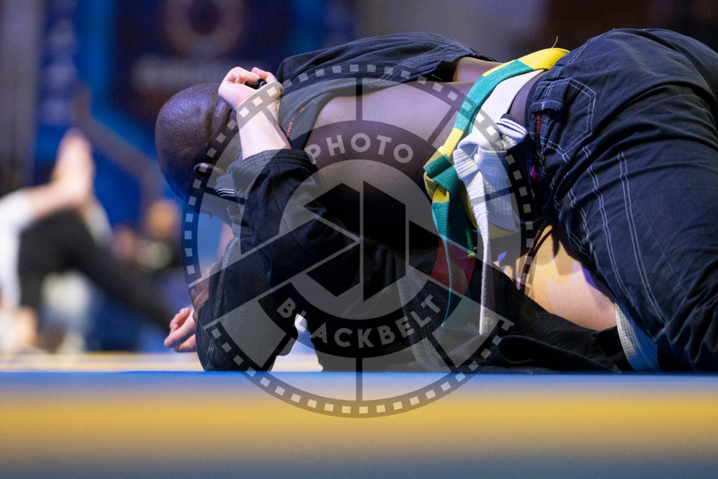 20240119PBB1505 | Fighters compete during the IBJJF European Championship in Paris, France, on January 19, 2024.