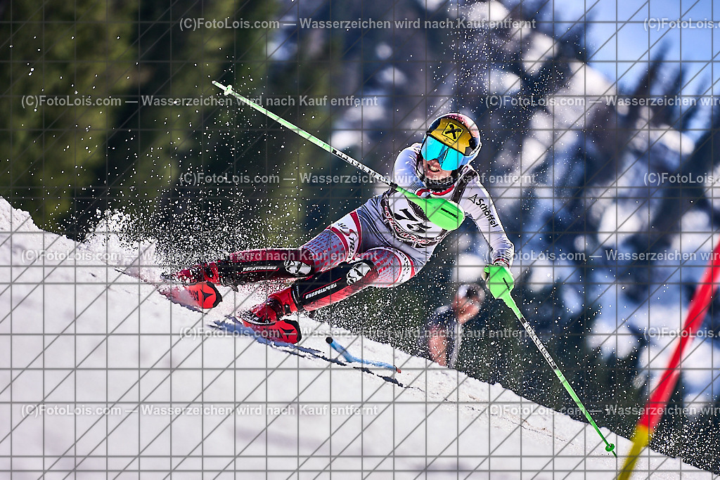 ALP2634_Reiteralm_MASTERS-LM_SL_Mally Lara | (C)FotoLois.com, Alois Spandl. Steirische MASTERS-Landesmeisterschaften Ski alpin SLALOM mit Wien und Salzburg, Reiteralm, Sa 13. April 2024.