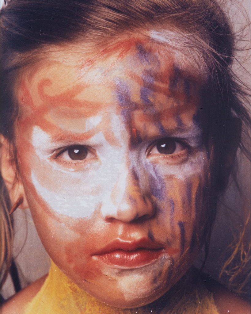 010art_Bee-Braxm_0897 | Werk aus  dem Jahr 1994   Nach einer Aktion im Ritterhausmuseum Offenburg. Kunstmaler Rainer Braxmaier und Modefotograf Wilfried Beege.