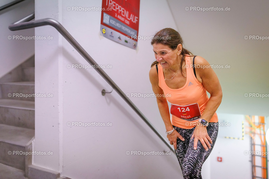 KölnTurm Treppenlauf; Köln, 03.08.2025 | Impressionen vom KölnTurm Treppenlauf am 03.08.2025 in Köln (Nordrhein-Westfalen). 