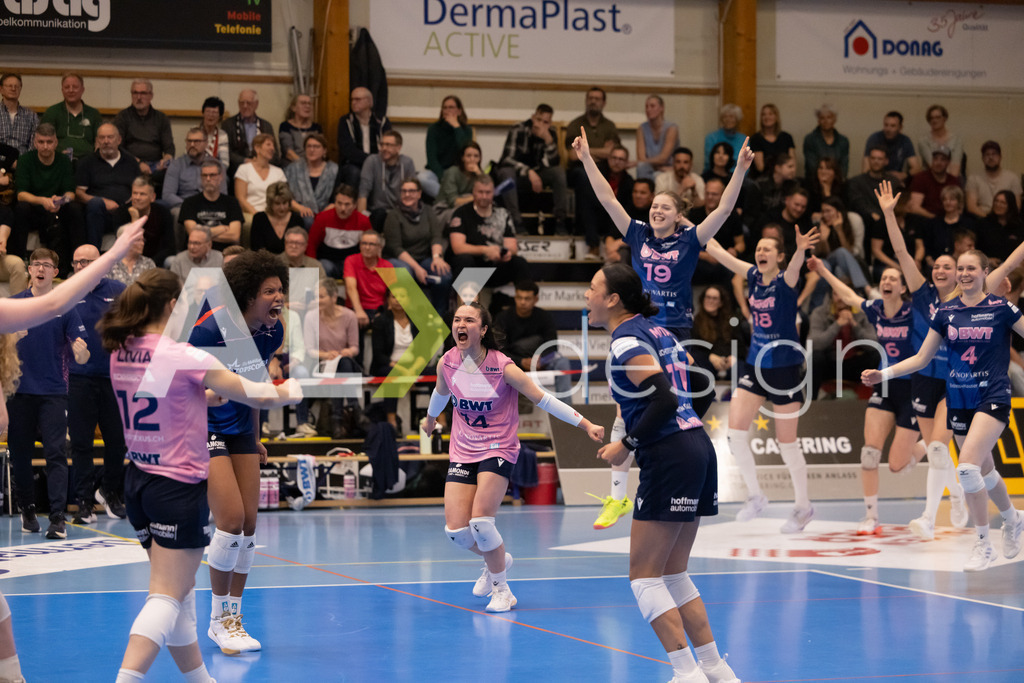 Volleyball I Frauen I Saison 2025-2026 I Volleyball NLA | Women I 1/2 Finals I  VC Kanti Schaffhausen - Sm'Aesch Pfeffingen I 18.03.2026 | 14 Romina Schnyder (CH) (Sm'Aesch Pfeffingen) – Libera - Realisiert mit Pictrs.com