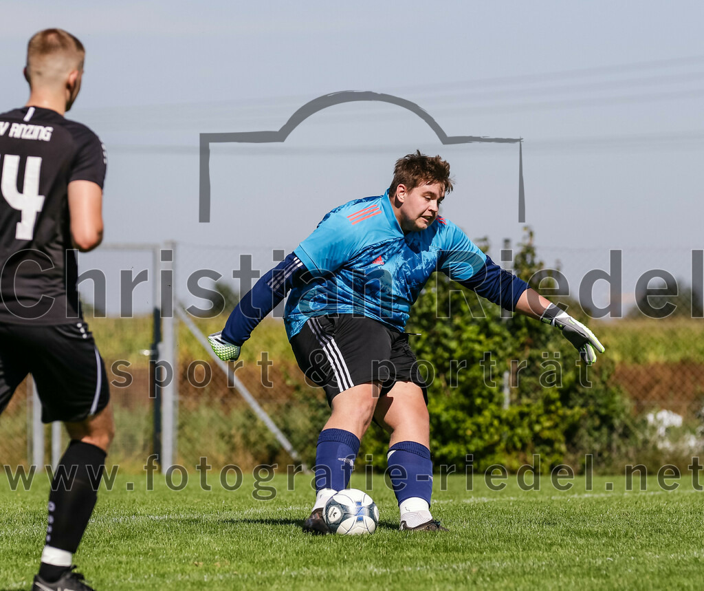 2023-09-17_051_SG_Anzing-Parsdorf_II_gegen_TSV_Zorneding_II | Anzing, Deutschland, 17.09.2023:
Fußball, A-Klasse 2023 / 2024, 5. Spieltag, Endergebnis: 1:1

Torwart Tommy Sonberger ((SG) Anzing-Parsdorf, #1)

Foto: Christian Riedel / fotografie-riedel.net
