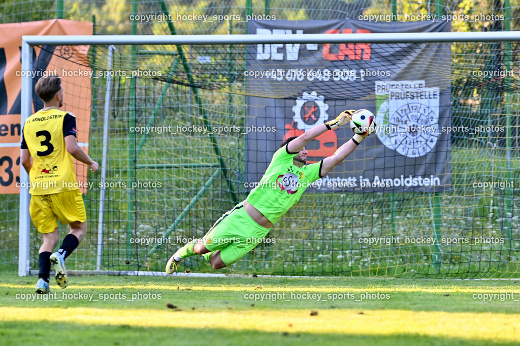 SV Arnoldstein vs. URC Thal Assling | #3 Marco Knezevic SV Arnoldstein, #1 Moritz Zimmermann SV Arnoldstein, SV Arnoldstein vs. URC Thal Assling, SV Arnoldstein vs. URC Thal Assling am 09.08.2025 in Arnoldstein (Waldparkstadion Arnoldstein), Austria, (Photo by Bernd Stefan)