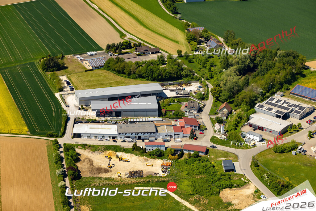 Luftaufnahme von Herbrechtingen - Die Luftaufnahme wurde 2025 vom UL-Flugzeug heraus erstellt ( keine Drohne ) - Hochauflösende Luftaufnahme - für professionelle Ausdrucke geeignet. Die Geschenkidee !Mit Lizenz und Bildrechte bestellbar