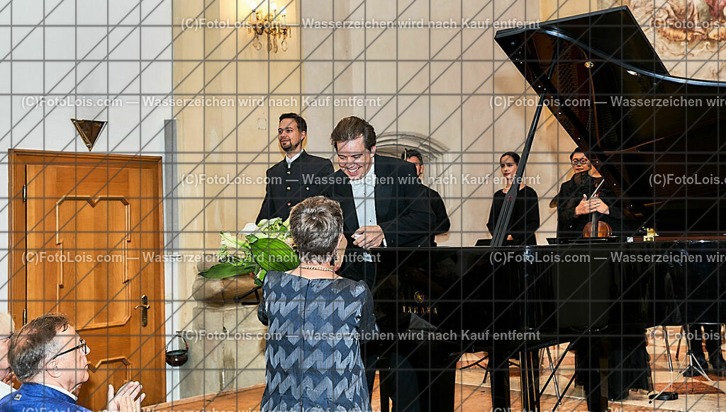 ALS0437_XXXIX-Chopin-Festival_Camerata Mozartiana_Auner-Wunder Ingolf | (C)FotoLois.com, Alois Spandl, Eröffnungskonzert in der Kartausenkirche mit Camerata Mozartiana unter Dirigent Daniel Auner, Janusz Olejniczak (Klavier), Natalia Rehling (Klavier), Kompnistin Johanna Doderer und Ingolf Wunder (Klavier), Fr 4. August 2023  . August 2023.