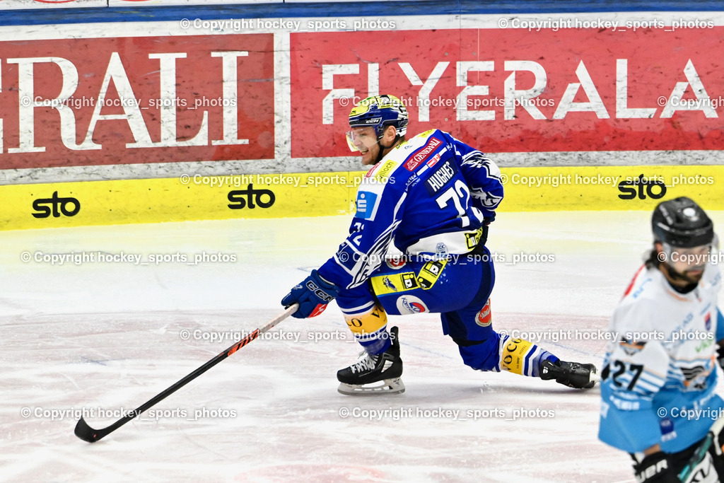 EC IDM Wärmepumpen VSV vs. Steinbach Black Wings Linz | Jubel #72 John Hughes EC VSV, EC IDM Wärmepumpen VSV vs. Steinbach Black Wings Linz, EC IDM Wärmepumpen VSV vs. Steinbach Black Wings Linz am 23.01.2026 in Villach (Stadthalle Villach), Austria, (Photo by Bernd Stefan)