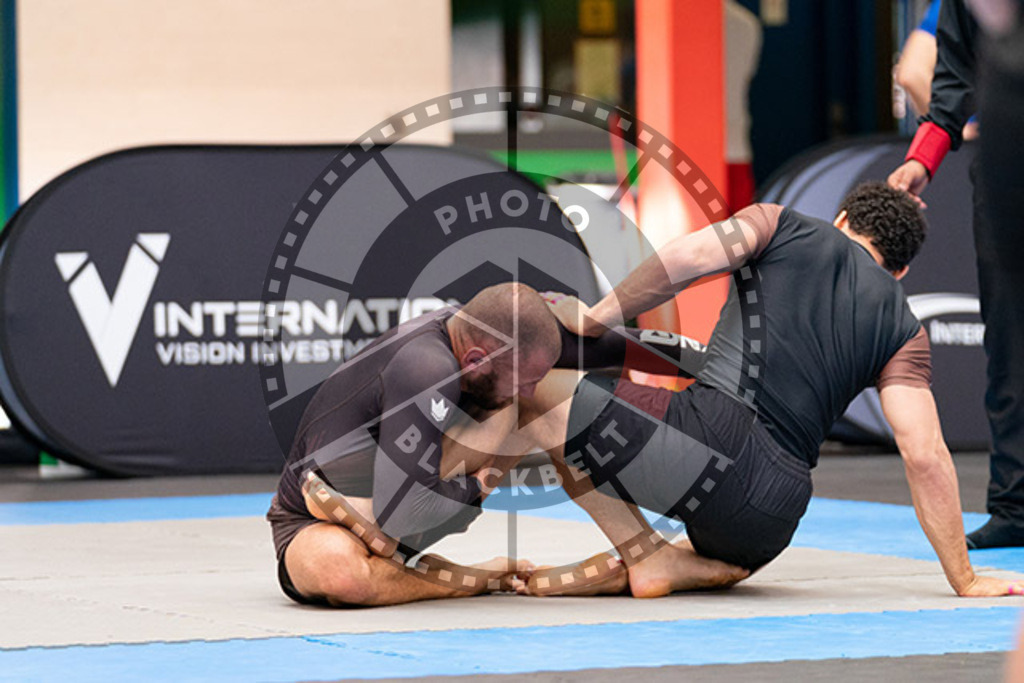 20230826PBB54480 | Fighters compete during the AJP INTLPRO BJJ and grappling competition in Hamburg, Germany, on August 26 2023.