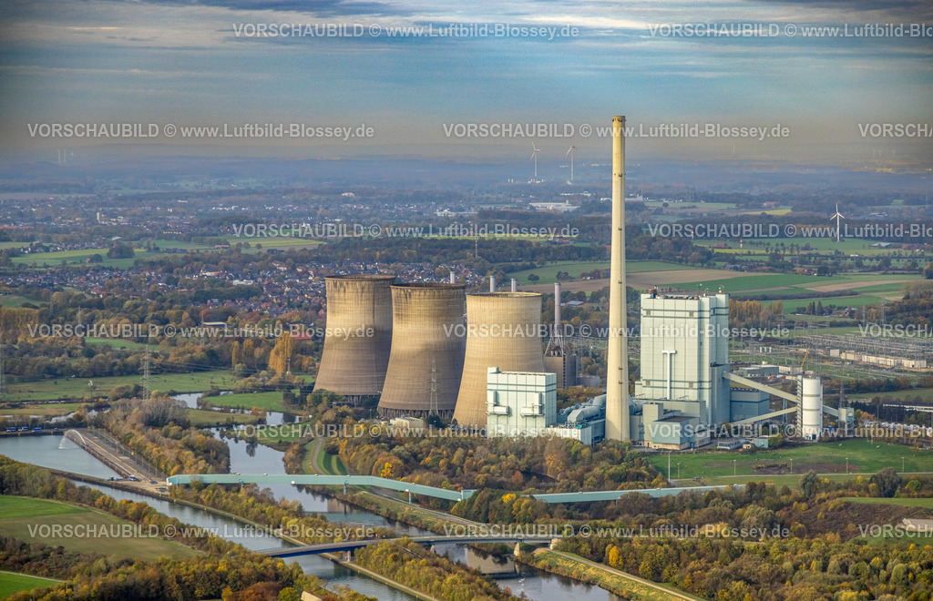 Hamm221012474 | Luftbild, RWE Kraftwerk Gersteinwerk, Herringen, Hamm, Ruhrgebiet, Nordrhein-Westfalen, Deutschland