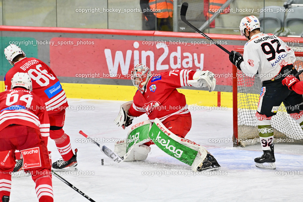 EC KAC Future Team vs. Rittner Buam 16.11.202 | #75 Kropiunig Ralf, #92 Giacomuzzi Adam