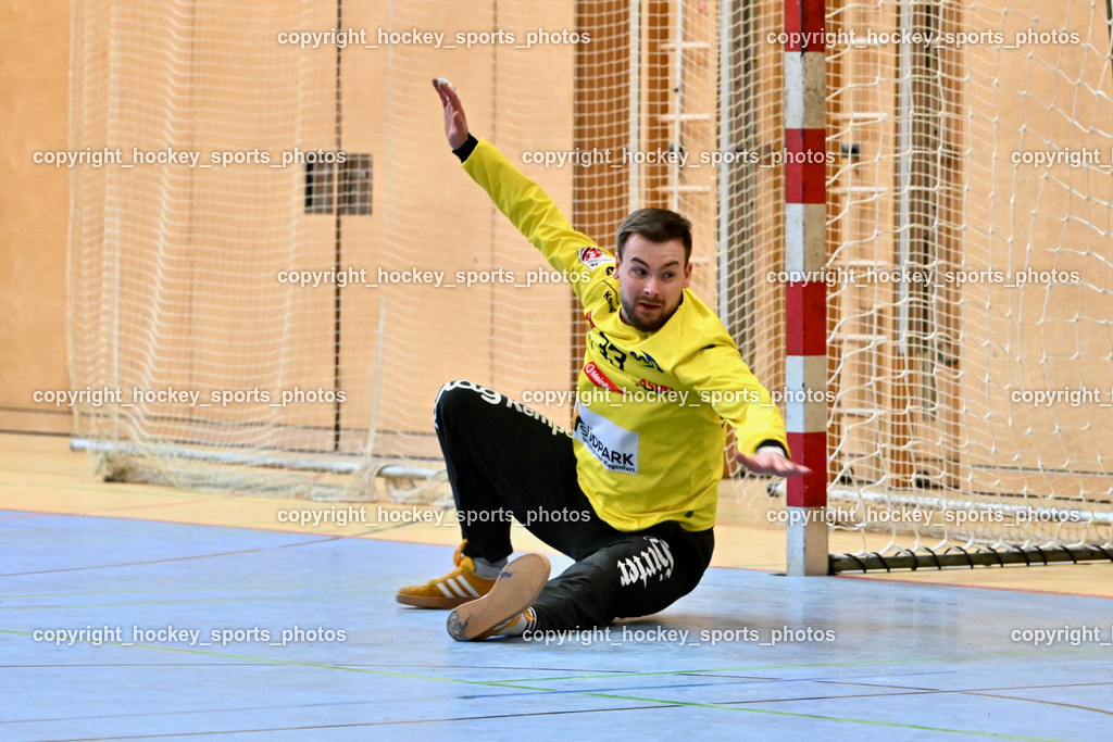 SC Ferlach vs. ALPLA HC Hard | #33 STRIEBNIG Florian SC Ferlach, SC Ferlach vs. ALPLA HC Hard, SC Ferlach vs. ALPLA HC Hard am 05.04.2025 in Ferlach (Ballspielhalle Ferlach), Austria, (Photo by Bernd Stefan)