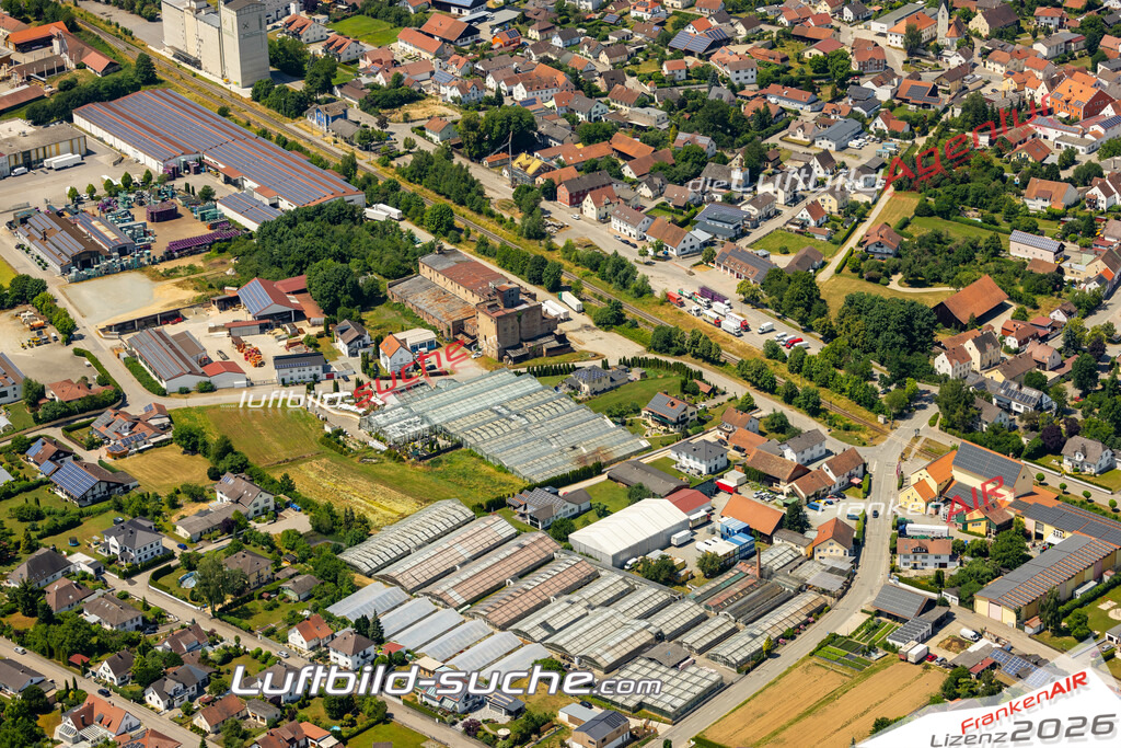 Das Luftbild zeigt :  Geiselhöring - Die Luftaufnahme wurde 2023 vom UL-Flugzeug aus erstellt ( keine Drohne ) - Hochauflösende Luftaufnahme - Für grossformatige Ausdrucke geeignet. Die Geschenkidee !Mit Lizenz und Bildrechte bestellbar