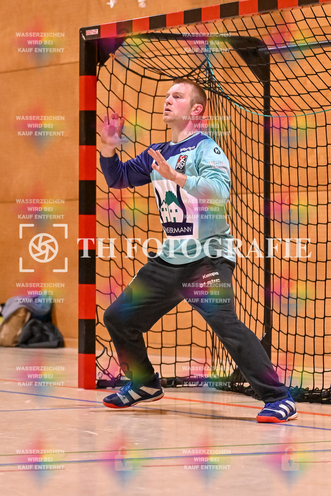 GER, SG Maulburg/Steinen - HSG Dreiland, Handball, Landesliga Suedbaden, 4. Spieltag, Saison 2024/2025, 12.10.2024 | Rubens Freuschle (SG Maulburg/Steinen, #01)GER, SG Maulburg/Steinen - HSG Dreiland, Handball, Landesliga Suedbaden, 4. Spieltag, Saison 2024/2025, 12.10.2024Foto: TH Fotografie/Thomas Hess