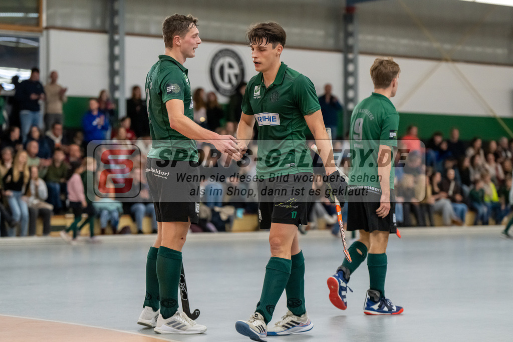 HK_20241129_109417 | 2. Bundesliga Halle Herren Club Raffelberg - RTHC Bayer Leverkusen am 29.11.2024 Club Raffelberg, Duisburg ,