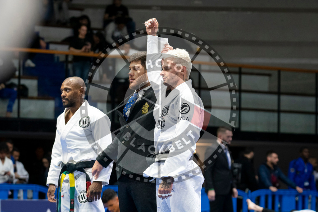 20240123PBB02074 | Fighters compete during the second day of the IBJJF European Championship in Paris, France, on January 23, 2024.