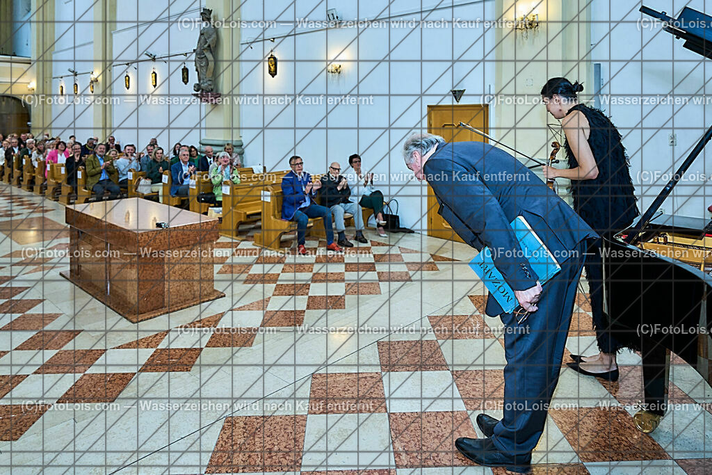 ALP1724_XXXIX-Chopin-Festival_MATINEE_Imayakova-WagnerArtzt | (C)FotoLois.com, Alois Spandl, XXXIX. internationales CHOPIN-Festival in der Kartause Gaming, MATINEE in der Kartausenkirche mit Yves Henry (Klavier,F), Zarina Imayakova (Violine, Kasachstan), Manfred Wagner-Artzt (Klavier, A), Janusz Olejniczak (Klavier, PL), So 6. August 2023.