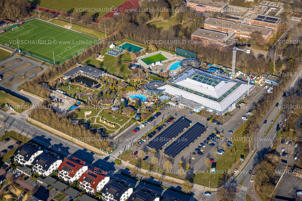 Soest250306433 | Luftbild, Aqua Spa und Aqua Fun Soest Erlebnisbad, Soest, Soester Börde, Nordrhein-Westfalen, Deutschland