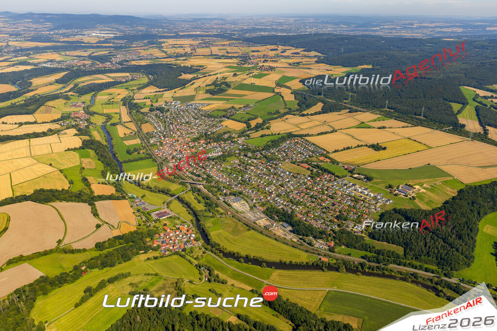 Luftaufnahme Lobenhausen Körle - Die Luftaufnahme wurde 2025 vom UL-Flugzeug heraus erstellt ( ohne Drohne ) - Hochauflösende Luftaufnahme - für professionelle Ausdrucke geeignet. Die Geschenkidee !Mit Lizenz und Bildrechte bestellbar
