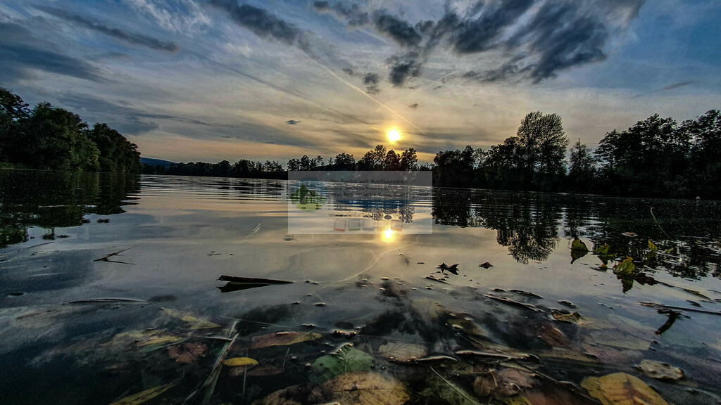 Sonnenuntergang am Förmitzspeicher | Impressionen rund um Hochfranken - Frankenwald - Fichtelgebirge - Realisiert mit Pictrs.com