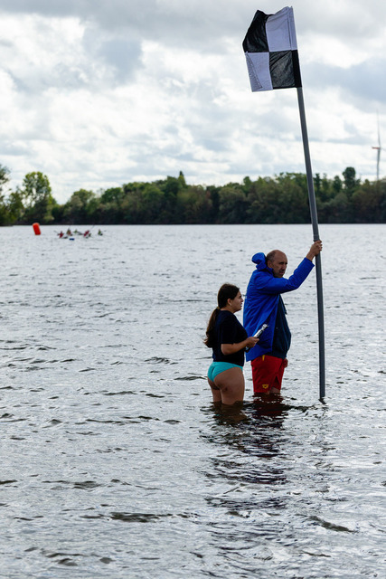 DLRG, Rettungssport, Beach- & Oceanevents, Landesmeisterschaften Freiwasser Rettungssport NRW 2025 13.09.2025 | Kalkar-Wissel, Deutschland - September, 13: Landesmeisterschaften Freiwasser Rettungssport NRW 2025 (Foto: Benedikt Lang (DLRG)) - Realisiert mit Pictrs.com