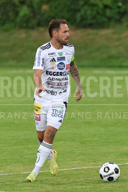 Friendly Match: SC Weiz vs TSV Hartberg in Weiz | Weiz, AUSTRIA, 01.JUL.26 - SOCCER - ADMIRAL Bundesliga, SC Weiz vs TSV Hartberg, test match. The image shows Lukas Spendlhofer (Hartberg).