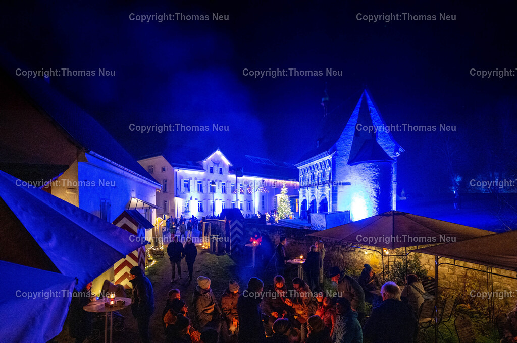 DSC_7446 | 30.11.2024, Lorsch, Weihnachtsmarkt und Blaues Weihnachtswunder in der Stadt, , Bild: Thomas Neu