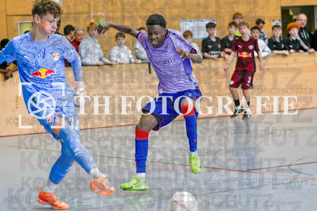 GER, FC Basel - RB Leipzig, U14 Hallenturnier, PS-Immo-Cup 2026, 18.01.2026 | Basel, Leipziig